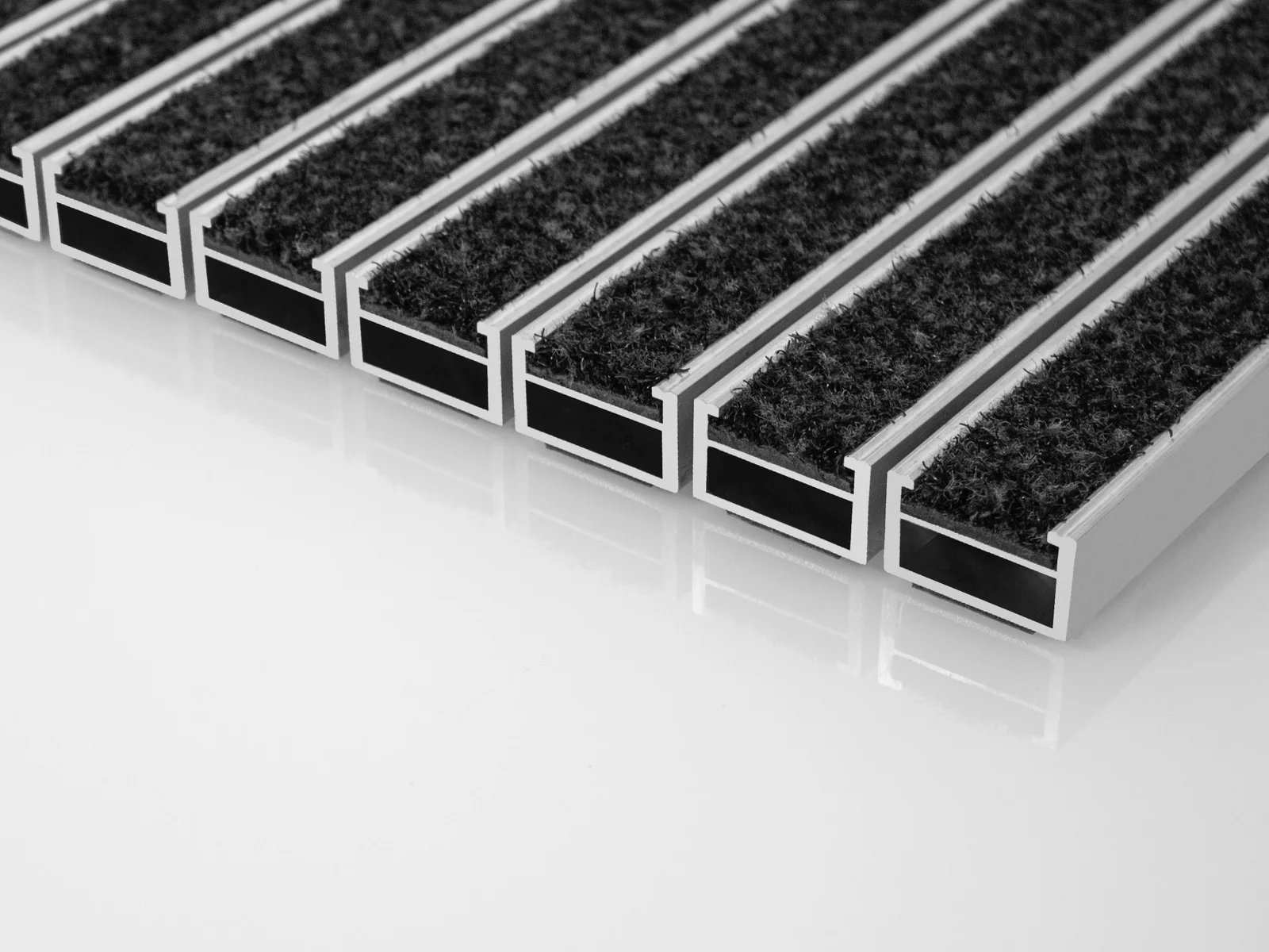 Robust Outside Eingangsmatte mit Feuchtigkeits- und Textileinlage