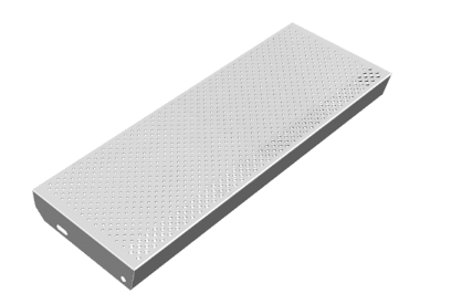 rotec Kegel Treppenstufe mit seitlichen Befestigungsplatten