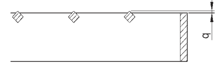 Höherstehender Querstab · q